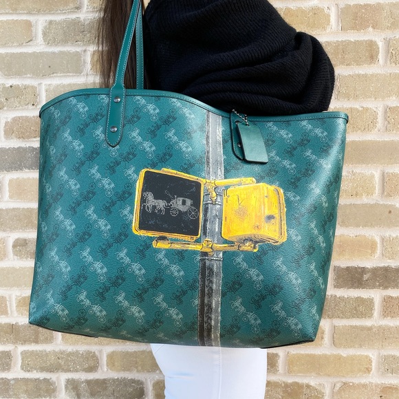 Coach reversible tote - Picture 7 of 8